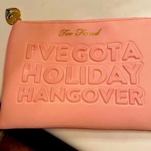 Too Faced makeup bag!